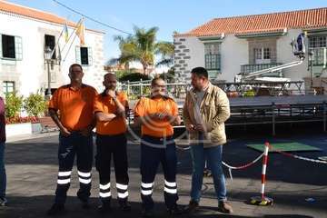 La Policía Local de Telde presentó este viernes su Unidad de Drones (Foto TA)